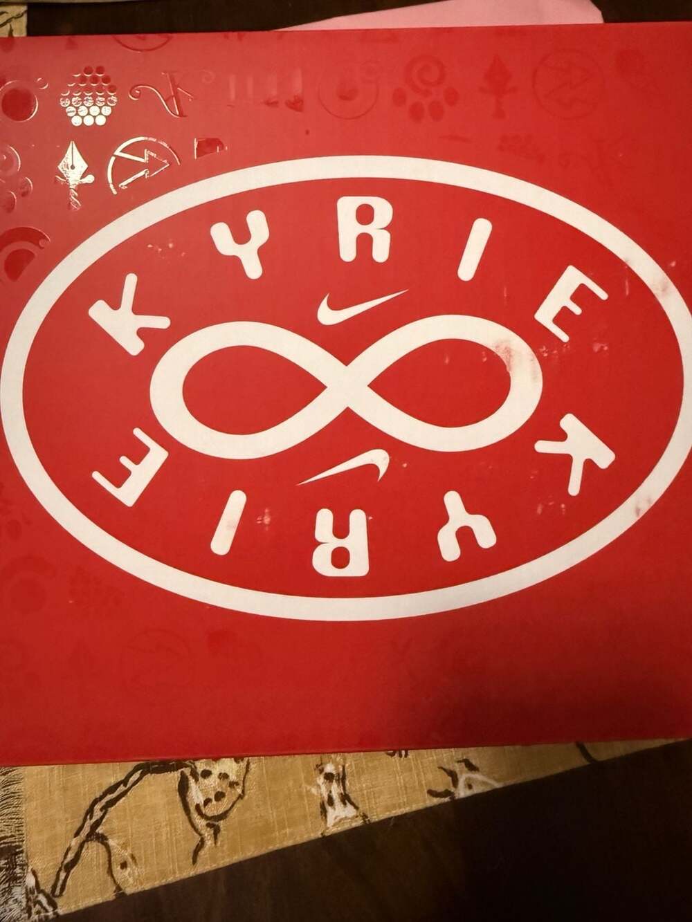 Nike Kyrie Infinity Basketball Shoes Black Red